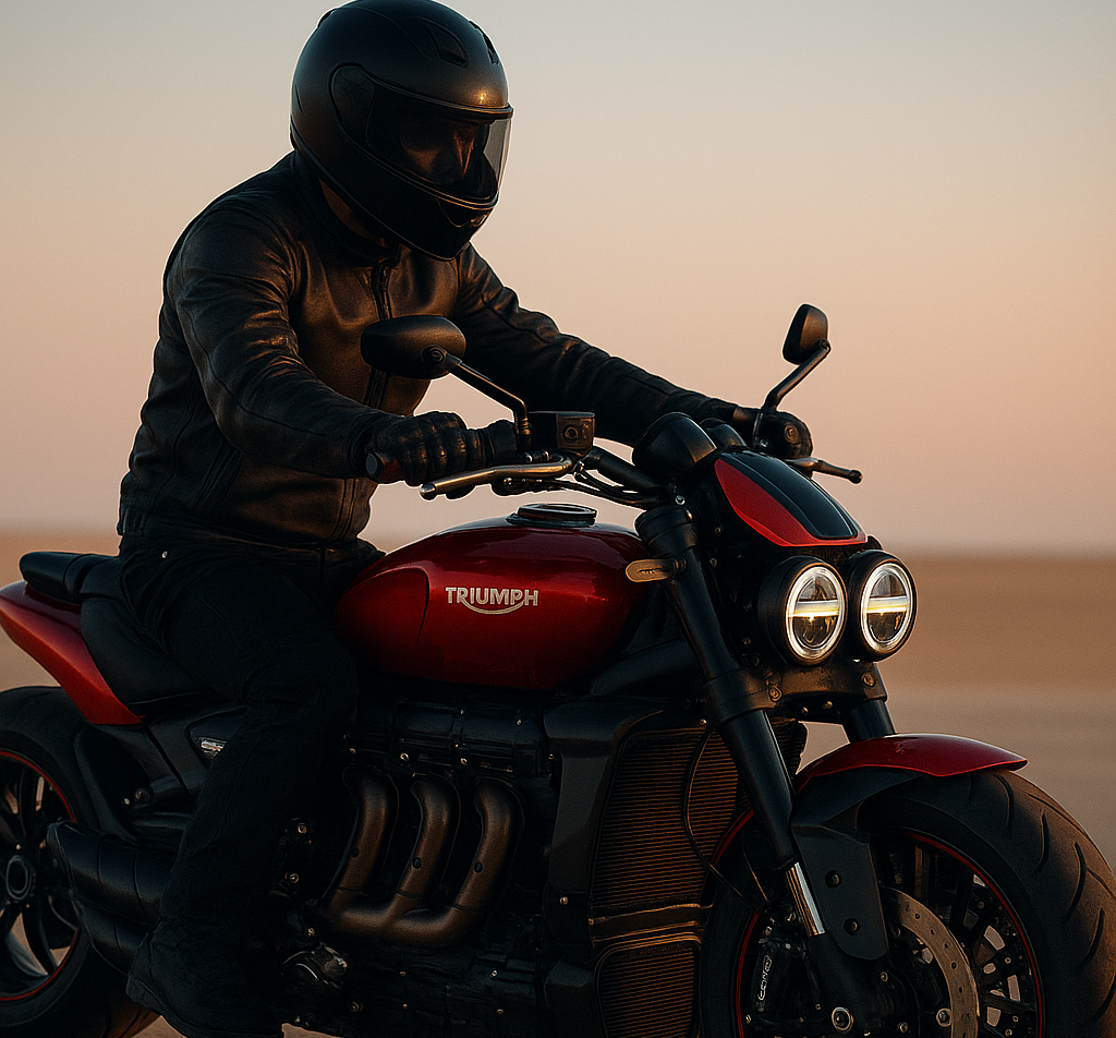 A Triumph Rocket 3 Storm R