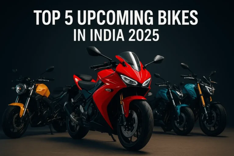 Top 5 Upcoming Bikes in India 2025